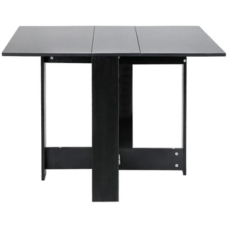 Klapptisch - Klapptisch Esstisch Beistelltisch Schreibtisch Ablagefläche Tisch | 103x76x73.4cm Schwarz