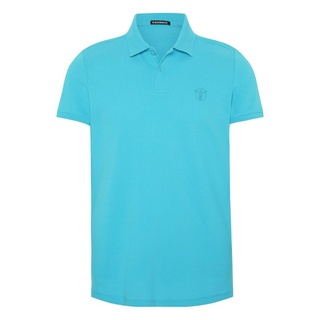 Chiemsee Poloshirt Poloshirt aus Baumwollpiqué mit Jumper-Print 1 blau 2XL
