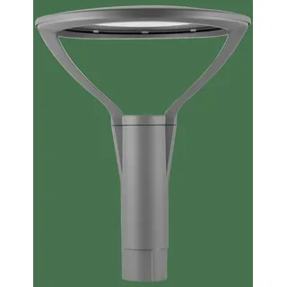 OPPLE LIGHTING LED Mastaufsatzleuchte Glas dimmbar 4100 lm grau