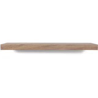 TEMAHOME, Balda 90 Wandboden, 90x22x5 cm, nussbaum furnier