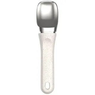 zyliss Eisportionierer aus stabilem Metall, konfortabler Griff und scharfe Kanten - für gleichmäßiges Portionieren beige|weiß