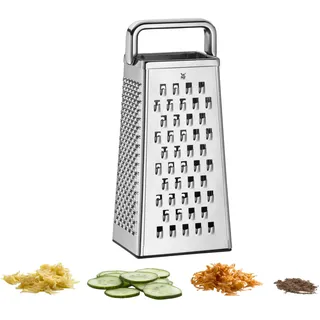WMF Top Tools Vierkantreibe 12 x 9,5 x 28,5 cm, Kartoffelreibe Gurkenhobel, Cromargan Edelstahl, spülmaschinengeeignet