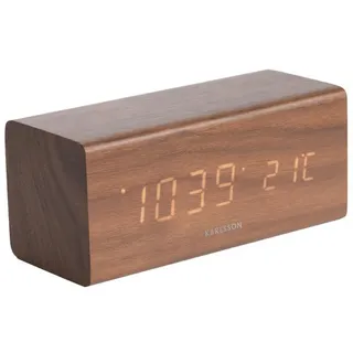 Karlsson Wecker Block braun