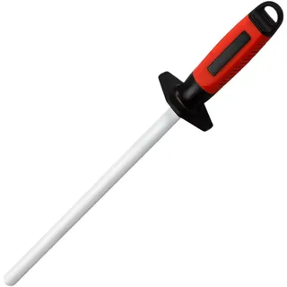 Wisebom Professioneller Keramik-Schärfstab (Körnung 400/1000) Küchenmesser-Schärfstab 39cm aus feiner Keramik hergestellt Diamant Wetzstab Messerschärfer für Grob- / Feinhonen (44 cm)