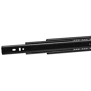 SOTECH 2 Paar (4 Stück) Vollauszüge KV3-45-H45-L250-NF schwarz 250 mm | Schubladenschiene kugelgelagert Tragkraft 45 Kg