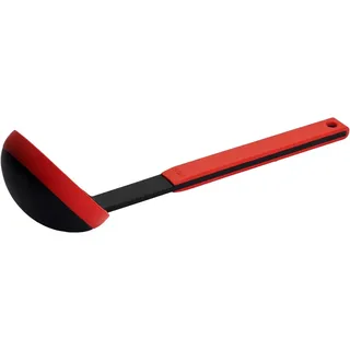 Suppenkelle WOLL "Cook it", rot, B:10cm H:8cm, Kunststoff, Silikon, Kochlöffel, aus hochwertigem Kunststoff und Silikon