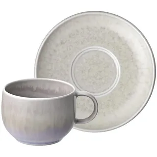 Villeroy & Boch Espressotasse mit Untertasse 0,06 l Beige