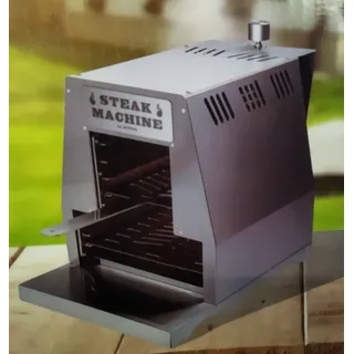 ACTIVA Grill Steak Machine Gasgrill Steak-Grill 800 Grad Pizzagrill 53x33x40,5cm