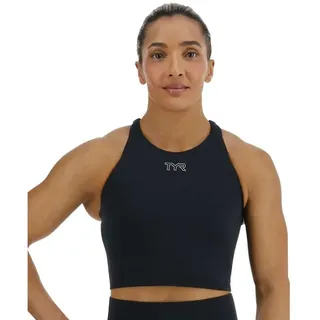 Tyr Joule Elite High Neck Solid Black S