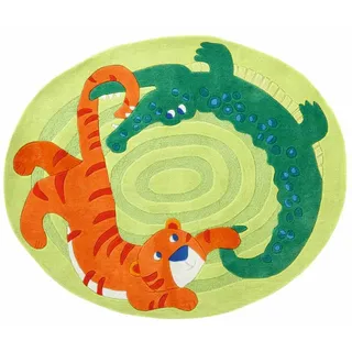 HABA Teppich Zoo Tiger Krokodil Spielteppich 7993 Kinder 160x130cm