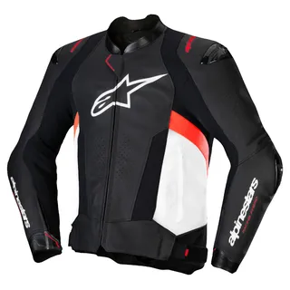 Alpinestars Missile V3 Lederkombijacke Herren Rindleder schwarz, 48