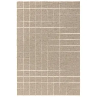 benuta Wollteppich Gyda, rechteckig, Höhe: 6 mm, Kunstfaser, Berber, Ethno-Style, Wohnzimmer grau 200 cm x 300 cm x 6 mm