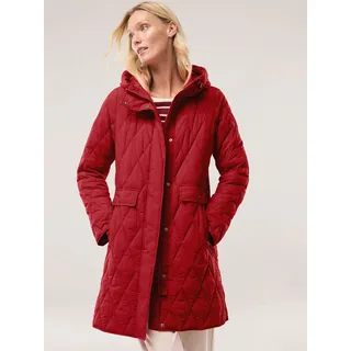 Walbusch Damen Sandwich-Leicht-Steppmantel Rot