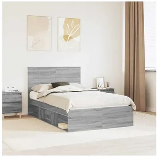 vidaXL 120 x 190 cm Grau