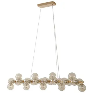 LUCANDE Naelen 3-flg. 125 cm gold/amber