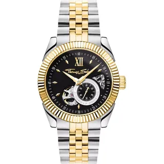 THOMAS SABO Automatikuhr Thomas Sabo WA0412-291-203 Herrenuhr Bicolour Automatik 41mm 5ATM Thomas Sabo WA0412-291-203 Herrenuhr Bicolour Automatik 41mm 5ATM