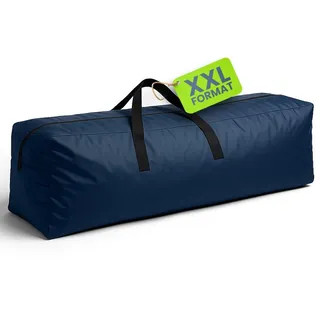 Amari Aufbewahrungstasche künstlicher Weihnachtsbaum XXL Tasche Tannenbaum Aufbewahrung (Weihnachtsbaumtasche), für sichere Lagerung & Transport mit Reißverschluss und Tragegriffen blau