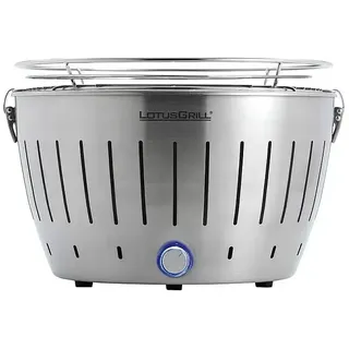 LotusGrill Holzkohlegrill Classic  (Durchmesser Grillfläche: 34 cm, Silber)