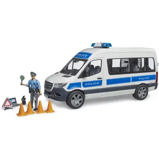 Bruder 02683 - MB Sprinter Polizei Einsatzfahrzeug blau 1:16