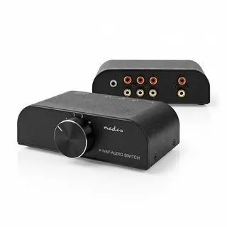 Nedis Analog Audio-Schalter 4-Port port(s)