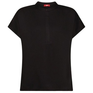 Esprit T-Shirt T-Shirt aus einem Materialmix (1-tlg) schwarz M