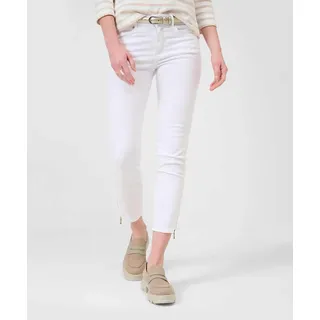 5-Pocket-Jeans BRAX "Style ANA S" Gr. 36K (18), Kurzgrößen, weiß Damen Jeans 5-Pocket-Jeans