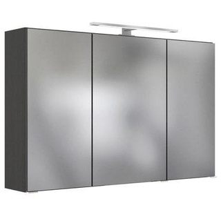 Spiegelschrank in Grau mit LED 'Arezzo'