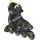 Inline Skate Schwarz/Gelb 43,5