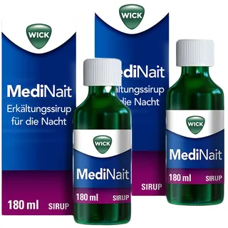 WICK MediNait Erkältungssirup 2 x 180ml 2X180 ml