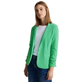 Street One Damen Basic Blazer mit Raffungen - 44