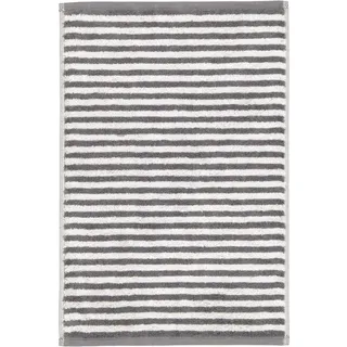 CAWÖ Campus Ringel 955 Gästehandtuch 30 x 50 cm anthrazit