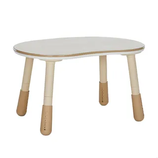 Spacetronik Höhenverstellbarer Kindertisch Kindermöbel | 79x55 cm Tischplatte, 28-54 cm Höhenverstellbar, abgerundete Ecken, leicht zu reinigen, stabile Beine für sicheren Stand