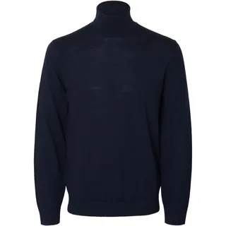 Selected Homme Male Rollkragenpullover 100% Merinowoll | Turtleneck - XL