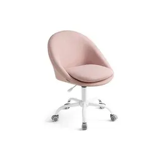 Homeoffice Stuhl höhenverstellbar rosa