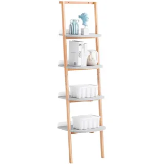 SoBuy Bücherregal 44 x 169 x 39 cm Grau