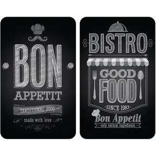 Wenko Bon Appetit Herdabdeckplatte 2 St.