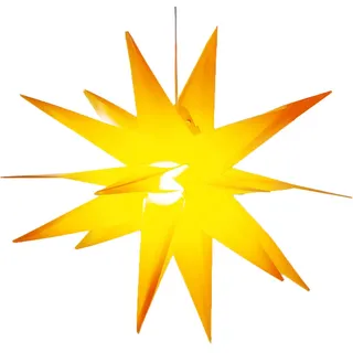 3D-LED-Leuchtstern XXL - Gelb