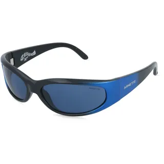Arnette AN4302 CATFISH Herren-Sonnenbrille Vollrand Oval Kunststoff-Gestell, Schwarz