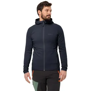 Jack Wolfskin Baiselberg Hooded FZ Blau M