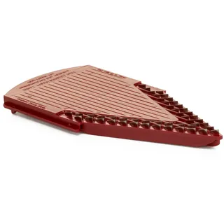 Börner Messereinschub für V1, V3 & V6 (1,6mm) • Messereinsatz für feine Julienne-Streifen & Würfel • Gemüsehobel Messereinschub (V-Hobel) • Börner Küchenhobel Zubehör • Farbe: Rot