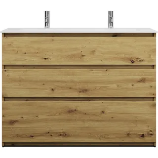Burgbad Lin20 Mineralguss-Waschtisch 122 x 49,5 cm (SGHW122F5353C0037)