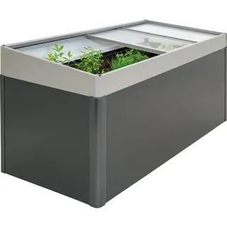 Biohort Frühbeetaufsatz Hochbeet 2 x 1 quarzgrau-metallic