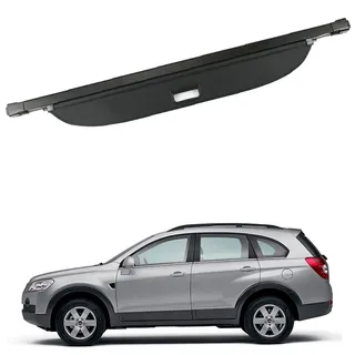 Auto Laderaumabdeckung FüR Chevrolet Captiva 2006-2016 Kofferraum Abdeckung Rollo Einziehbar Kofferraumabdeckung Hutablage Zum Schutz Der PrivatsphäRe Cargo Cover
