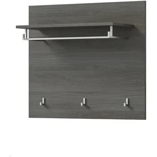 inn.furn Garderobenpaneel Rumba 80 x 70 cm Grau