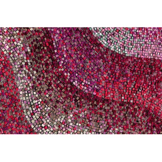 Outdoorteppich, Pink, Kunststoff, Vintage, rechteckig, 198x300 cm, rutschfest, wasserabweisend, pflegeleicht, reißfest, leicht zusammenrollbar, Teppiche & Böden, Teppiche, Outdoorteppiche