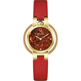 BULOVA 97R105 Rubaiyat Autumn Damenuhr 30,5mm 3ATM