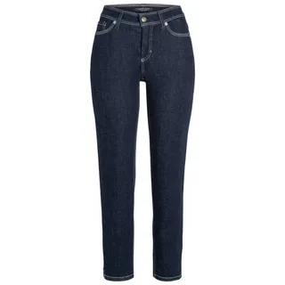 Cambio 5-Pocket-Jeans Damen Jeans PIPER SHORT (1-tlg) blau