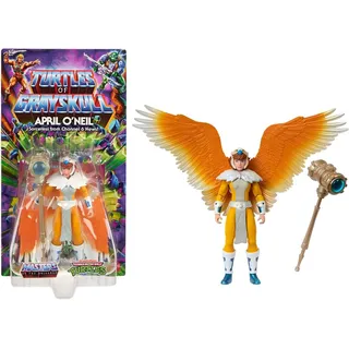 Mattel Turtles of Grayskull Actionfigur April O'Neil 14 cm - Gelb