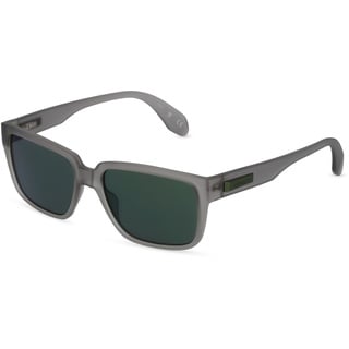 Adidas Originals OR0013 Herren-Sonnenbrille Vollrand Eckig Kunststoff-Gestell, grau