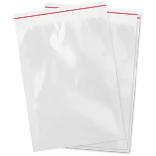 Vioks Zip Beutel Tüten 500 Stück 60 x 80 mm 6x8cm 50 Mikron mit Druckverschluss Baggies verschließbar